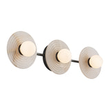 Dahlia Single Wall Sconce By Alora UB 3 Light