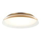 Dahlia Wall Sconce 18 Inch Aged Gold Brass