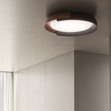Dala Ceiling Light By Kundalini, Finish: Dark Grey Wood
