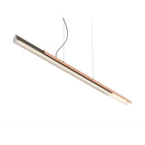 Dala Linear Suspension By Kundalini, Finish: Dark Grey Copper