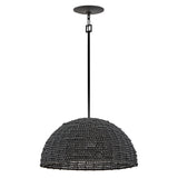 Dalia Large Convertible Pendant - Black - by Hinkley