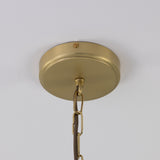 Dallas Dome Pendant - Satin Brass