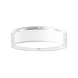 Dalton Flushmount — White Organza 16 Inch