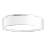 Dalton Flushmount — White Organza 20 Inch