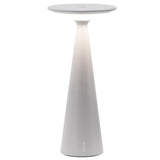 Damina Battery Table Lamp Grey By Zafferano