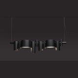 Dancing Queen Linear Suspension, Finish: Matte Black
