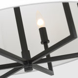 Danica Large Suspension Aged Iron By Visual Comfort Studio - Detailed View