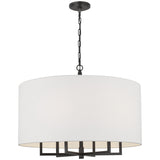 Danica Large Suspension Aged Iron By Visual Comfort Studio