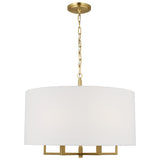 Danica Large Suspension Burnished Brass By Visual Comfort Studio - Side View