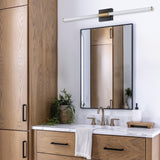 Danika Wall Light Medium Black Gold By Eglo - Lifestyle View