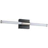 Danika Wall Light Small Black Satin Nickel By Eglo