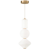 Danto Pendant Light 3 Tiers Oxidized Gold By Matteo