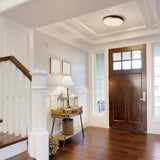 Dapper Flush Mount Medium By Maxim Lighting - Lifestyle View