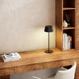 Dario Portable Table Lamp Black By Kuzco Lifestyle View