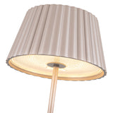 Dario Portable Table Lamp Moonstone Gray By Kuzco Detailed View