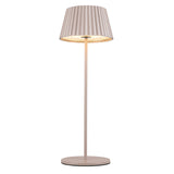 Dario Portable Table Lamp Moonstone Gray By Kuzco