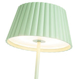 Dario Portable Table Lamp Sage Green By Kuzco Detailed View