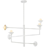 Darla Adjustable Chandelier By Lark Living - Side View2