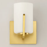 Dart 1 Light Wall Sconce Satin Brass By Maxim Lighting Front View