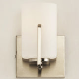 Dart 1 Light Wall Sconce Satin Nickel By Maxim Lighting Front View