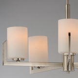 Dart Chandelier 5 Lights Satin Nickel Maxim Lighting Detailed View