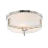 Dart Flush Mount Satin Nickel by Maxim Lighting