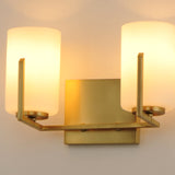 Dart Vanity Light 2 Lights Satin Brass By Maxim Lighting Side View