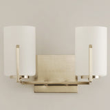 Dart Vanity Light 2 Lights Satin Nickel By Maxim Lighting Front View