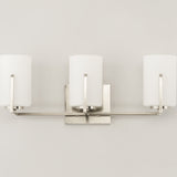 Dart Vanity Light 3 Lights Satin Nickel By Maxim Lighting Front View