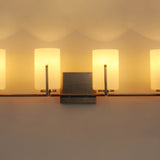 Dart Vanity Light 4 Lights Satin Nickel By Maxim Lighting Front View1