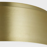 Dartmore Flush Mount Large Satin Brass By Visual Comfort Studio - Detailed View1