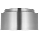 Dartmore Flush Mount Small Brushed Nickel By Visual Comfort Studio - Side View