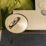 Dase Coffee Table with Lamp Satin Gold By Mogg Lifstyle View1