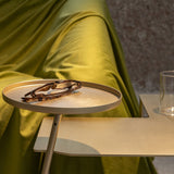 Dase Coffee Table with Lamp Satin Gold By Mogg Lifstyle View2