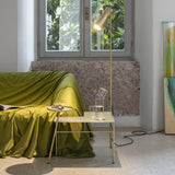 Dase Coffee Table with Lamp Satin Gold By Mogg Lifstyle View5