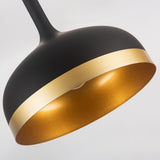 Dash Pendant Light Black Medium By Artcraft Detailed View