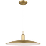 Dash Pendant Medium Burnished Brass By Visual Comfort Studio