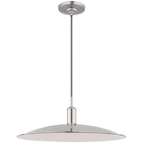 Dash Pendant Medium Polished Nickel By Visual Comfort Studio