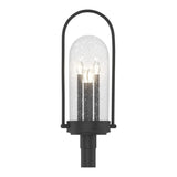 Davis Outdoor Post Lantern in Coastal Black by Hubbardton Forge