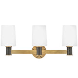 Declan Wall Sconce 3 Lights Off By Hinkley Front View