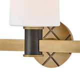 Declan Wall Sconce 3 Lights On By Hinkley Canopy View
