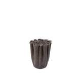 Dedali Vase - Medium / Dark Brown