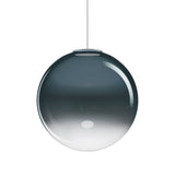 Deep Azure Steel Non Random 38 Pendant Light by Lodes
