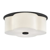 Delaney Medium Flush Mount - Black - by Hinkley