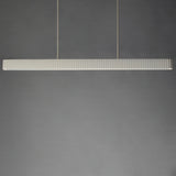 Delphi Linear Pendant Medium By ET2 Front View