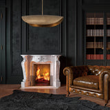 Denarii Iron Linear Suspension Bty Maxim Lighting - Lifestyle View