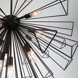 Dendelio Pendant Light By Eurofase 13 BK Finish
