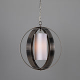 Denton Brass Pendant - Antique Silver