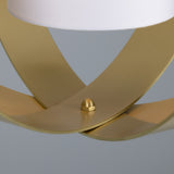 Denton Brass Pendant - Satin Brass