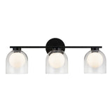 Derbishone Wall Sconce 23 Inch Black